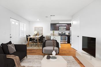 Wood-style plank flooring